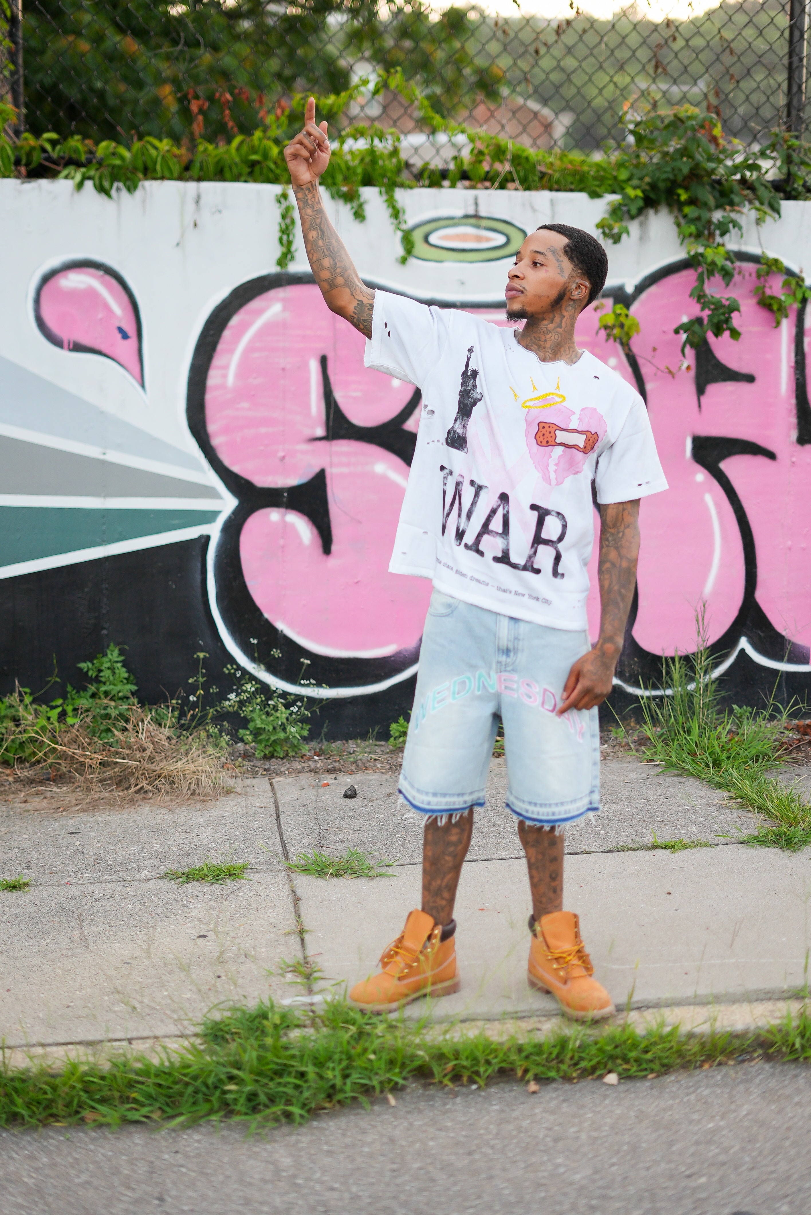 New York Loves War tee