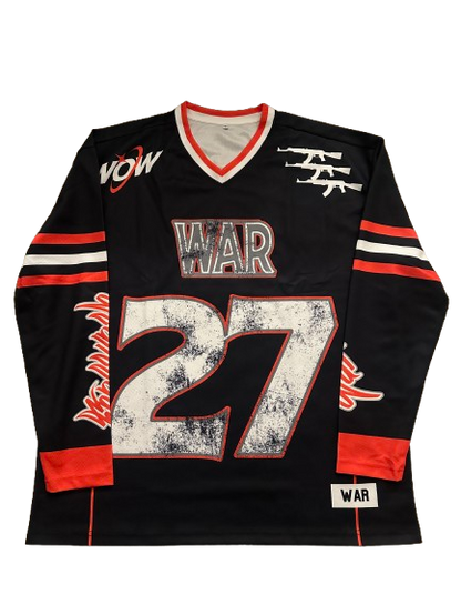 War on Ice hockey jersey "Black"