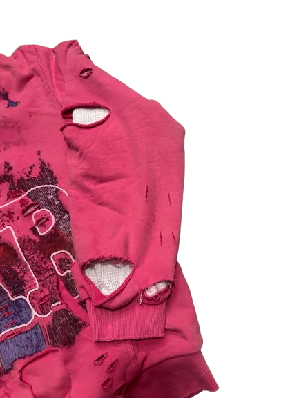 I love War hoodie "Pink"