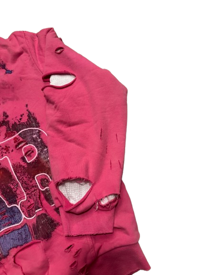 I love War hoodie "Pink"