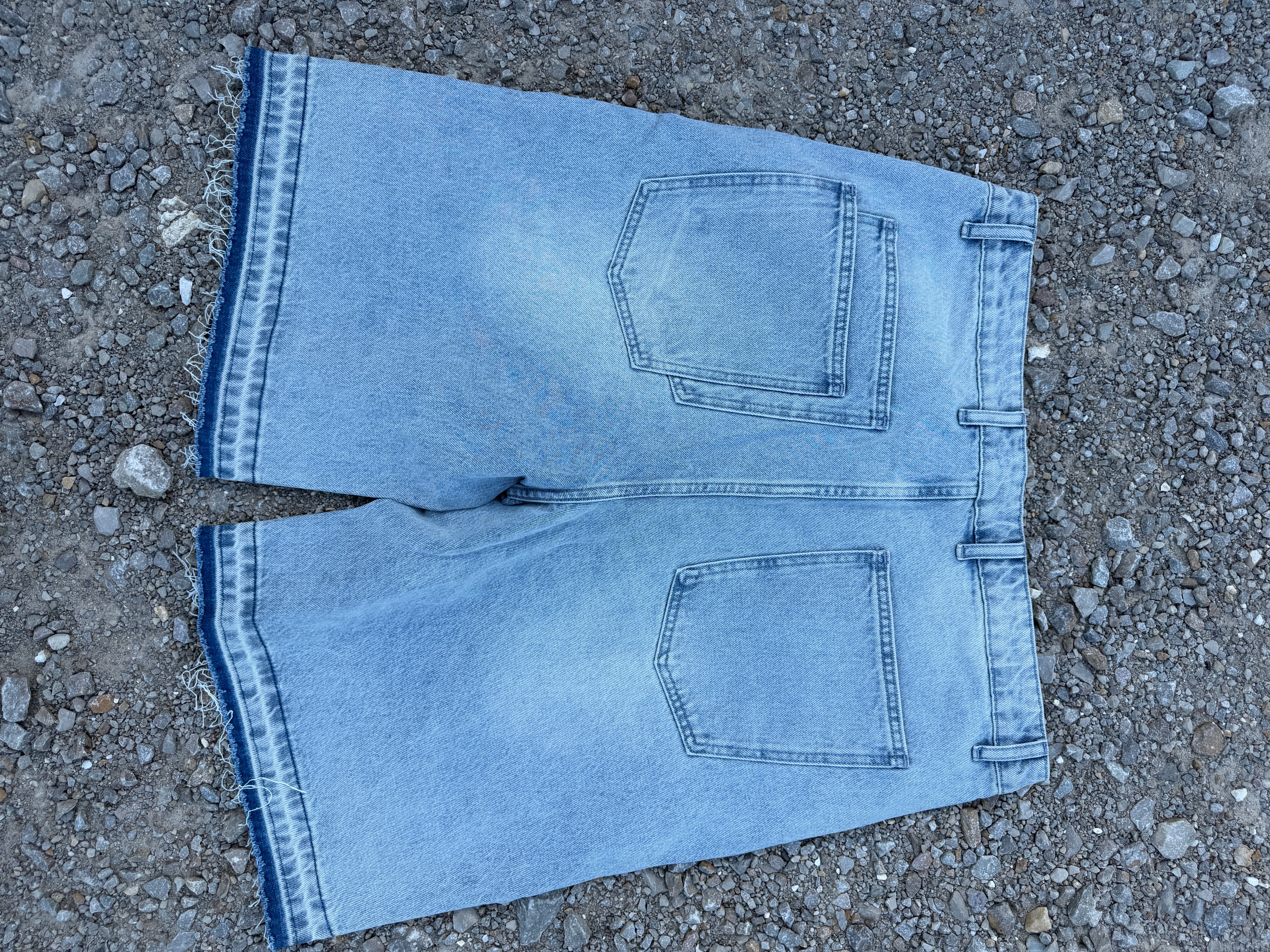 Eclipse denim shorts