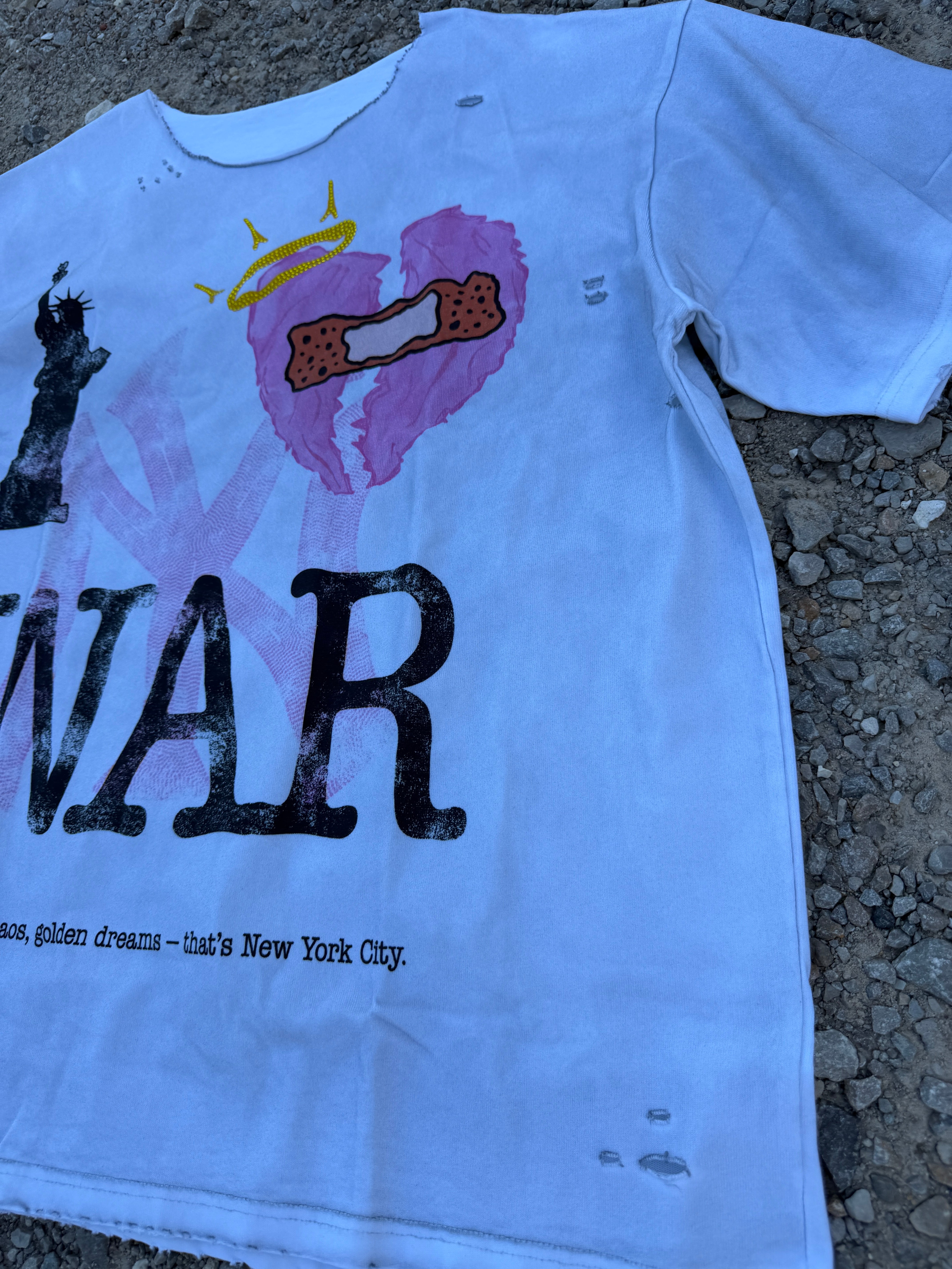 New York Loves War tee