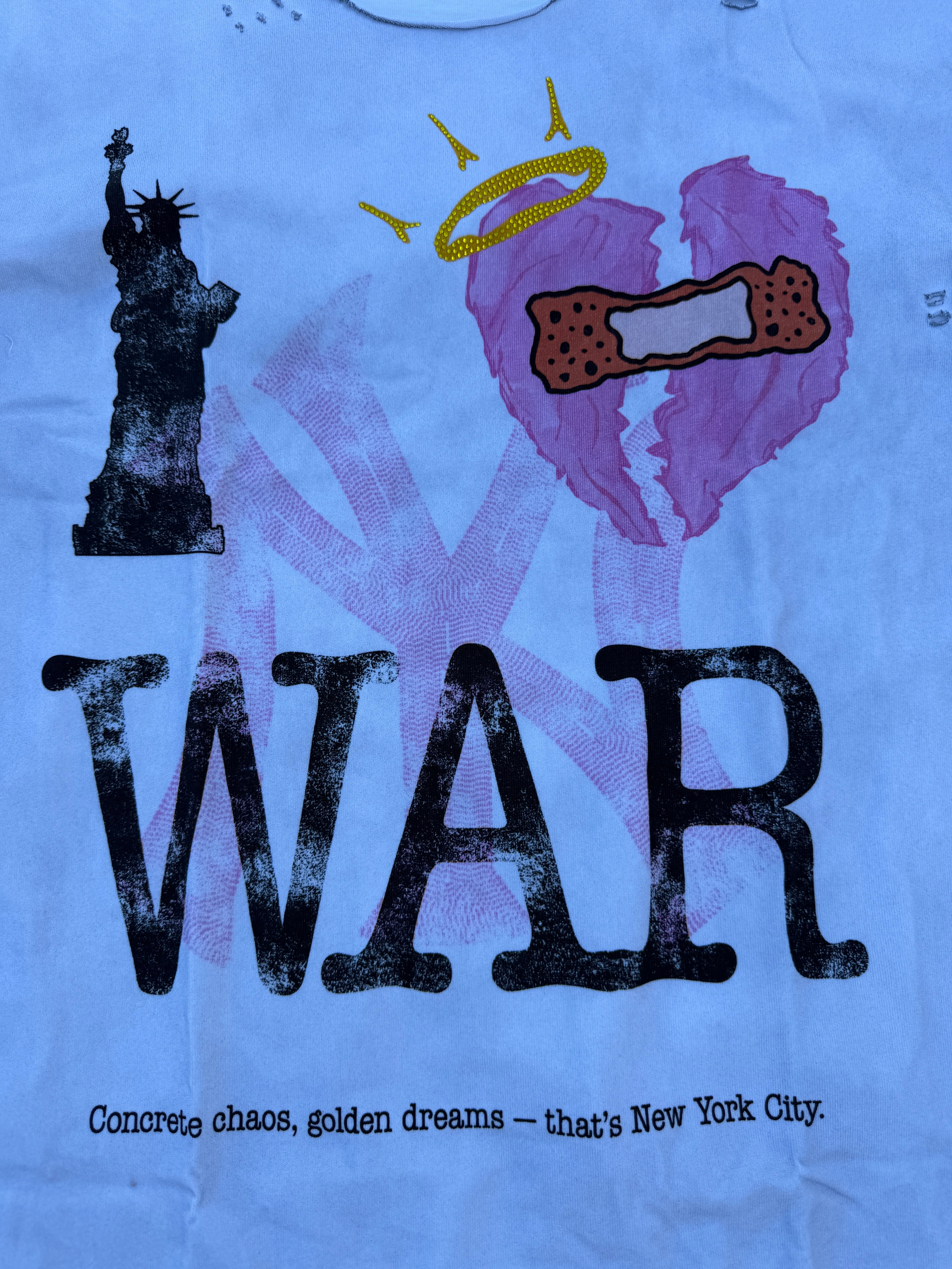 New York Loves War tee